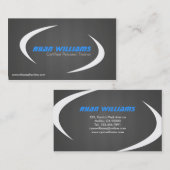 Entraîneur personnel - cartes de visite (Devant / Derrière)