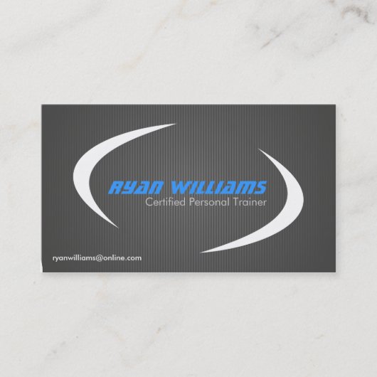 Entraîneur personnel - cartes de visite (Devant)