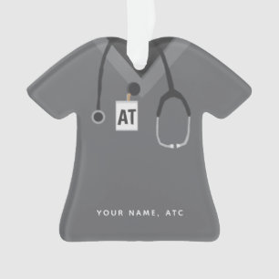 Entraîneur sportif personnalisé Simple Scrubs Or
