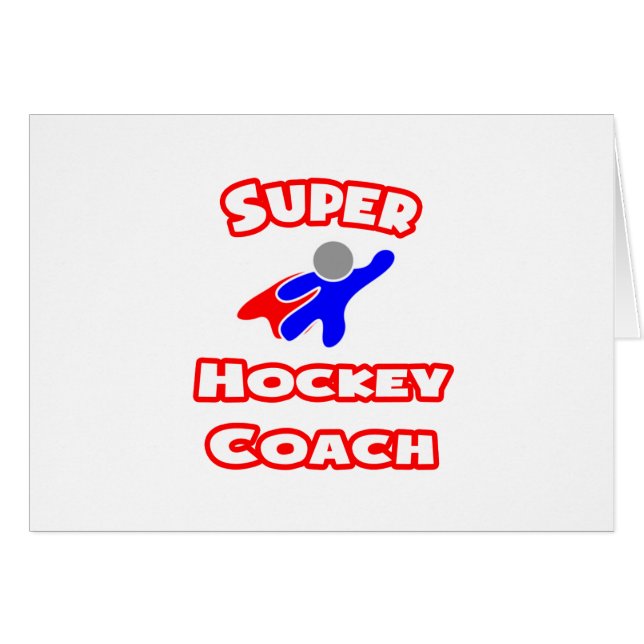 Entraîneur Super Hockey (Devant horizontal)