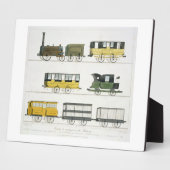 Entraîneurs employés sur le chemin de fer, plaque (Côté)