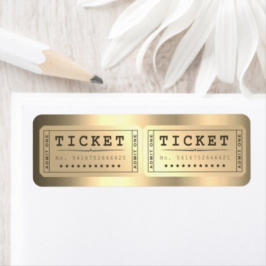 Entrance behandeling Ticket Show Foxier Gold Etiket (Insitu)
