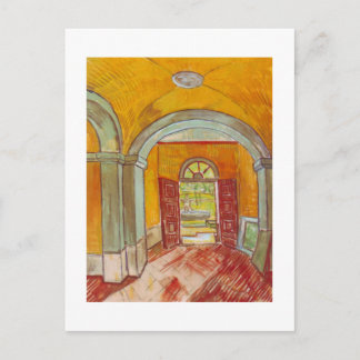 Entrance Hall of Saint-Paul Hospital van Van Gogh Briefkaart