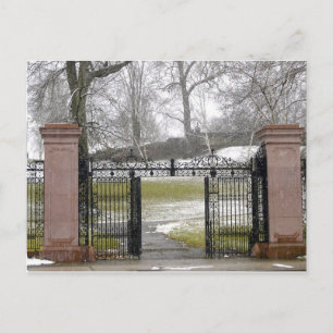 Entrance to Mellon Park, Pittsburgh, PA Briefkaart