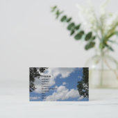 Entre 2 Cartes de visite d'arbres (Debout devant)