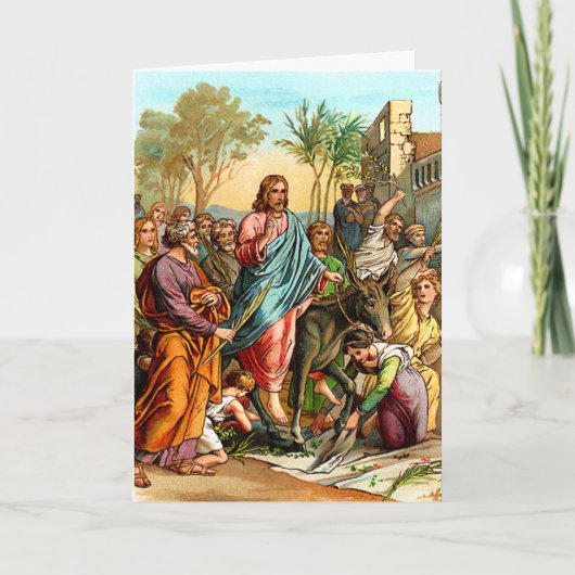 entrée de christs dans la carte de voeux (Devant)