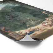 Entrée du Labyrinthe - Garden of Versailles Poster (Hoek)