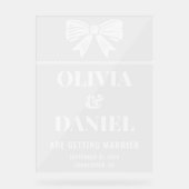 Entrée du Mariage de typographie en gras (Recto)