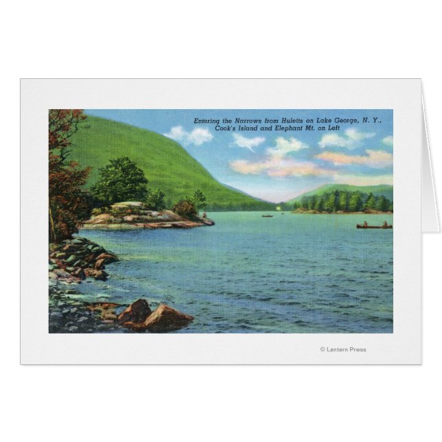 Entrée Huletts à Narrows, île Cook (Devant horizontal)