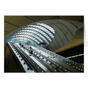 Entrée principale de la gare de Canary Wharf