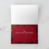 Entrée Risquée, carte de crâne et d'os croisés (Intérieur)