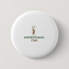 entreKIDneurs Club Ronde Button 5,7 Cm