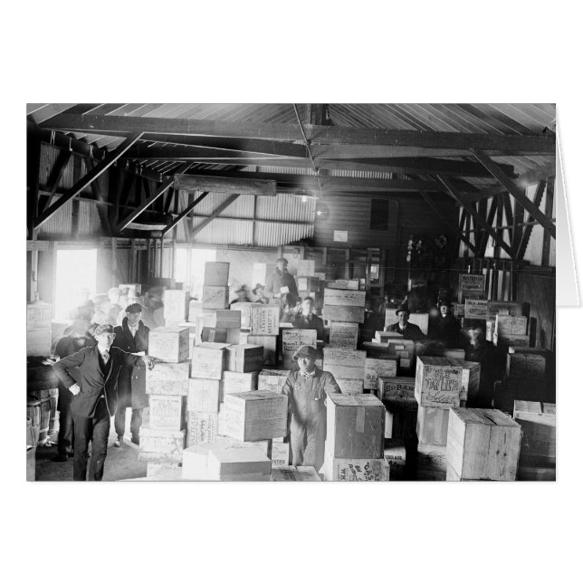 Entrepôt de whisky de contrebande, 1920 (Devant horizontal)
