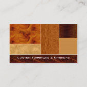 Entrepreneur en construction Carte de visite Grain (Dos)