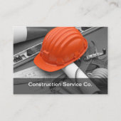 Entrepreneur en construction Cartes de visite mode (Devant)