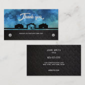 Entrepreneur général Cartes de remerciements (Devant / Derrière)