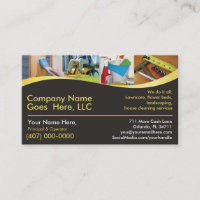 Entrepreneur/Handyman/Faire tout / Carte de visite