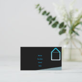 Entrepreneur moderne et Carte de visite d'améliora (Debout devant)