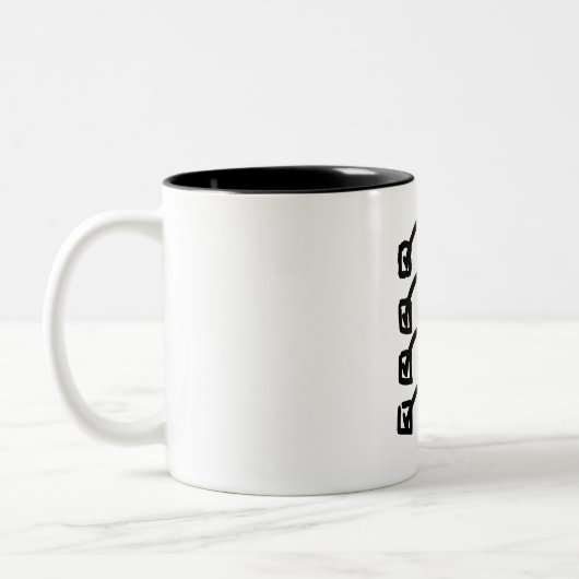 Entrepreneur Mug - PDG, CFO, CMO, CTO (Gauche)