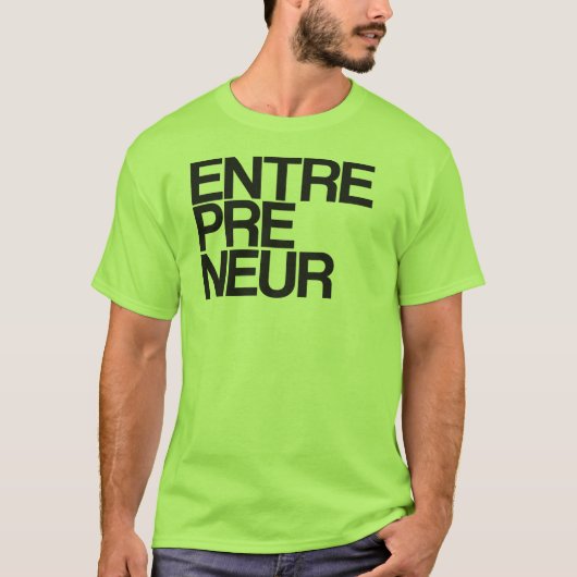 Entrepreneur T-Shirt (Voorkant)