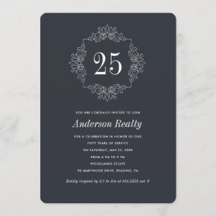 Entreprise 25e anniversaire Invitation