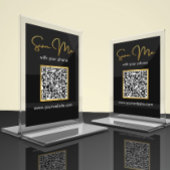 Entreprise | Carte de table de code QR de mariage