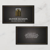 Entreprise | Carte de visite immobilier (Devant / Derrière)