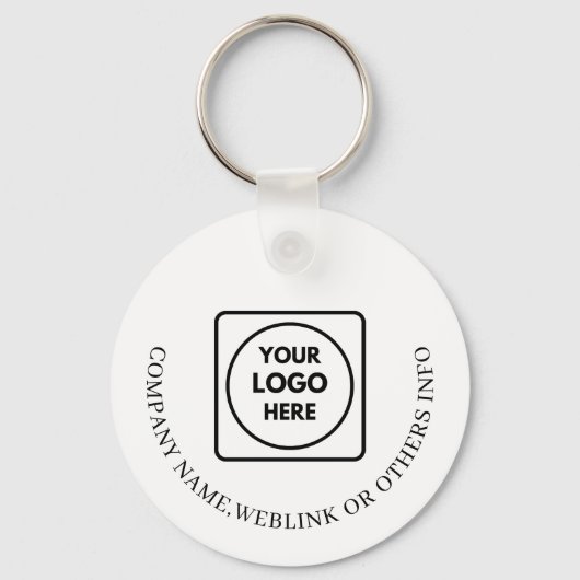 Entreprise de générateur de code QR Porte-clés pro (Recto)