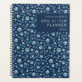 Entreprise de planificateur de chiens personnalisé (Devant)