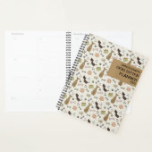 Entreprise de planificateur de chiens personnalisé (Devant avec enveloppe)