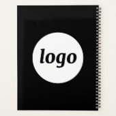 Entreprise de promotion avec logo et texte simple (Dos)