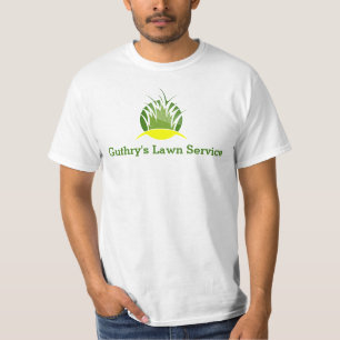 Entreprise de service de pelouse / T-shirt payant