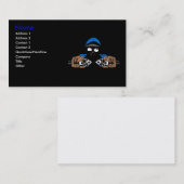 Entreprise de tireur, carte de profil (Devant / Derrière)