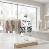 Entreprise Google Facebook Revoir le code QR