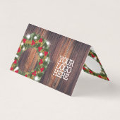 Entreprise | Guirlande de Noël du client (Back)