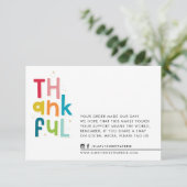 ENTREPRISE MERCI audacieux brillant amusant typogr (Debout devant)