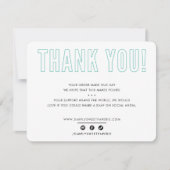 ENTREPRISE MERCI urbain masculin menthe vert (Devant)