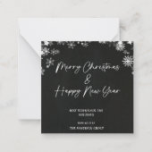 Entreprise Noël Cartes de fin de année (Devant)