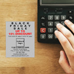 Entreprise Noir Vendredi Vente sur Gris<br><div class="desc">Circulaire personnalisable avec Black Friday Sale, votre nom d'entreprise et d'autres informations de votre entreprise, un matériel marketing que vous pouvez utiliser pour attirer plus de clients. Customisez-le et distribuez-le afin d'attirer plus de clients pour acheter vos produits ou clients pour aimer vos services. Les couleurs design sont des textes...</div>