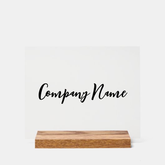 Entreprise Nom Modèle de texte (Recto)