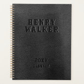 Entreprise personnalisée Embossée Cuir de Végétan  (Devant)