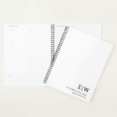 Entreprise Professionnelle Blanc Monogramme initia (Devant avec enveloppe)