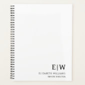 Entreprise Professionnelle Blanc Monogramme initia (Devant)