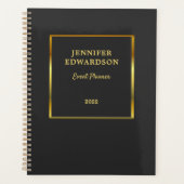 Entreprise professionnelle moderne or gris foncé (Devant)