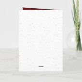 Entreprise Red Gold Parties scintillant Arbre Noël (Dos)