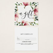 Entreprise simple et moderne (Devant & derrière)