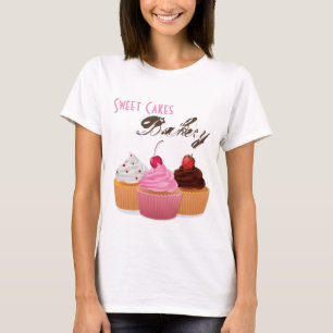 Entreprise T-Shirt Cup Gâteaux Boulangerie Sweet T