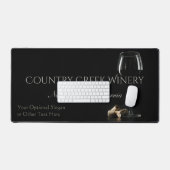 Entreprise vinicole de texte personnalisé / barman (Clavier et souris)