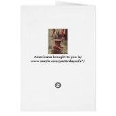 Entreprise Vintage, Énergie de turbine à eau géant (Dos)