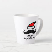 Entrer dans la neige drôle tlatte mug (Angle droit)